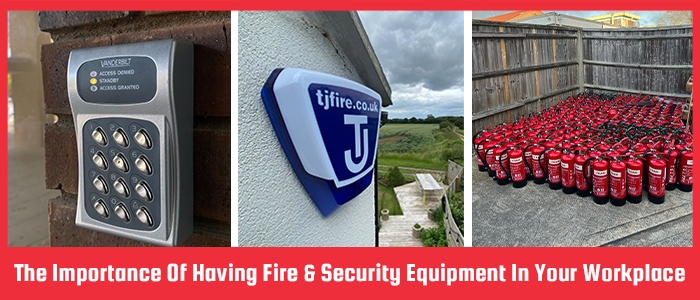 Access Control System, Intruder Alarm And Fire Extinguishers