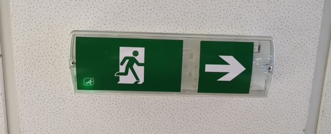 Emergency Lighting On Ceiling